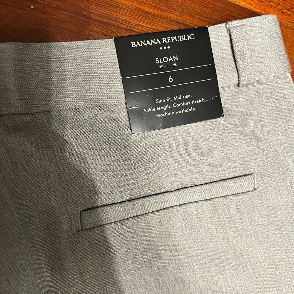 Banana Republic Gray Sloan Pants